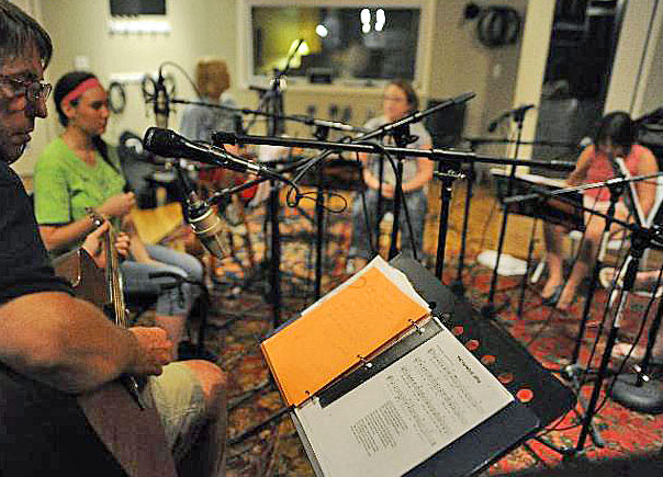 Strings recording session photo 7 fixed